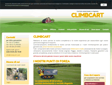 Tablet Screenshot of climbcart.com